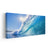 Big Blue Surfing Wave Canvas Wall Art