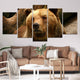 Alaskan Grizzly Bear Wall Art Canvas-Stunning Canvas Prints