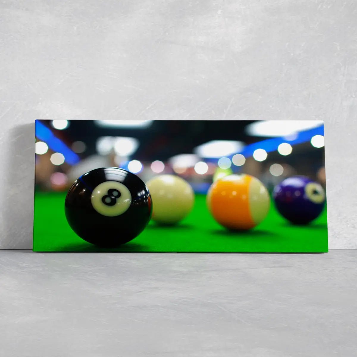 Billiard Pool Balls Wall Art Canvas Print-Stunning Canvas Prints