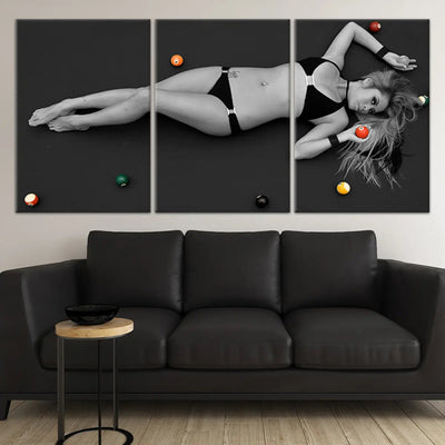 Billiard Pool Table Wall Art-Stunning Canvas Prints