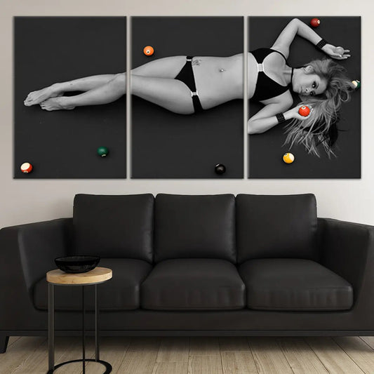 Tempting Billiard Wall Art Canvas Print-Stunning Canvas Prints