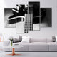 Black Bass Guitar Wall Art Canvas Print-Stunning Canvas Prints