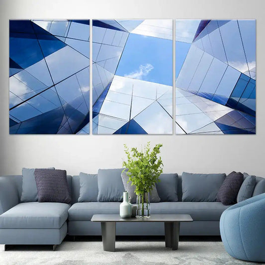 Modern Architectural Wall Art Canvas Print-Stunning Canvas Prints