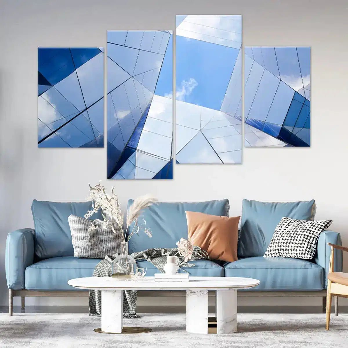 Modern Architectural Wall Art Canvas Print-Stunning Canvas Prints
