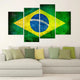 Brazilian Flag Wall Art Canvas Print-Stunning Canvas Prints
