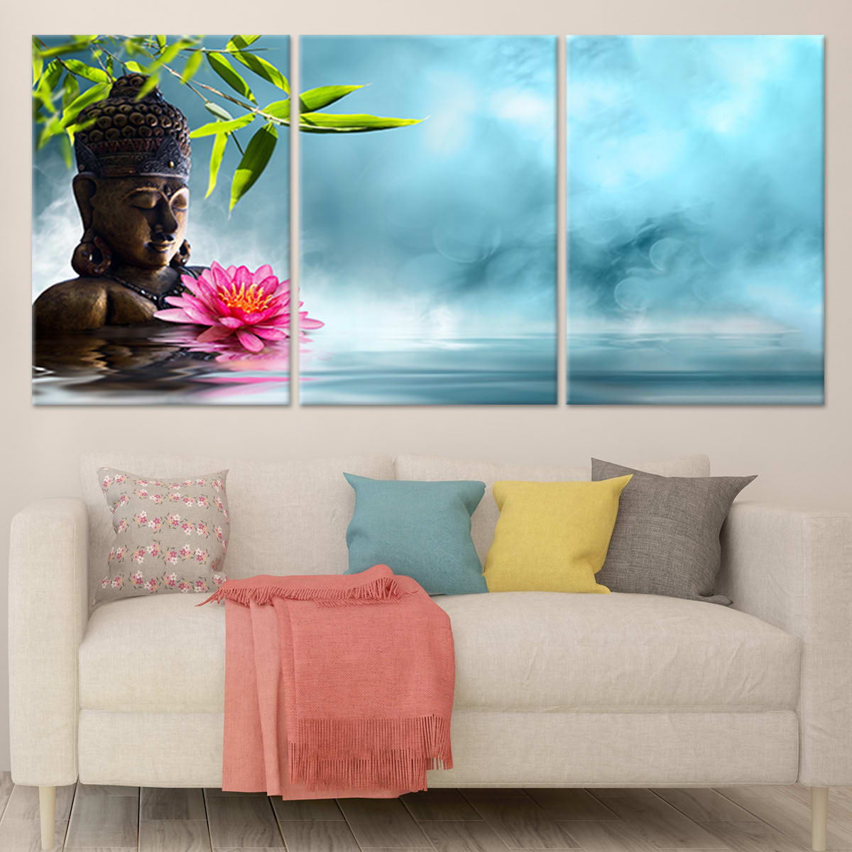 Zen garden Buddha Wall Art-Stunning Canvas Prints