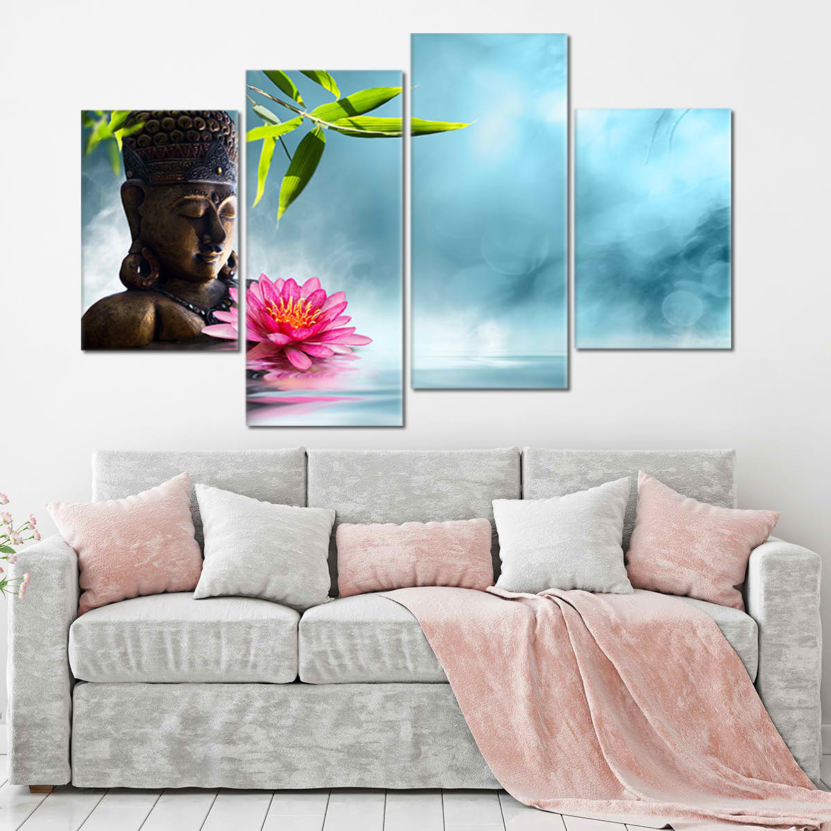 Zen garden Buddha Wall Art-Stunning Canvas Prints