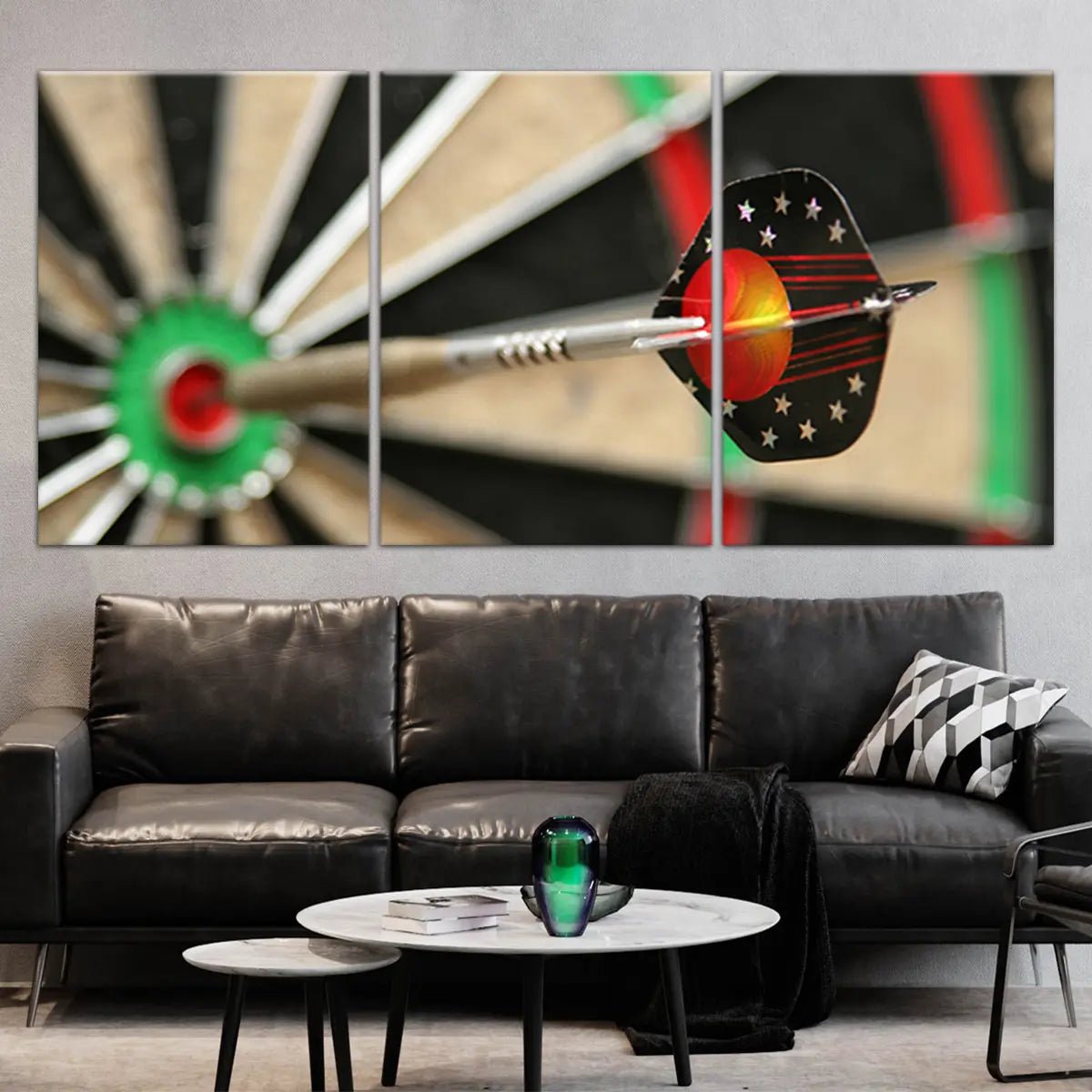 Bullseye Dartboard Wall Art Canvas Print-Stunning Canvas Prints