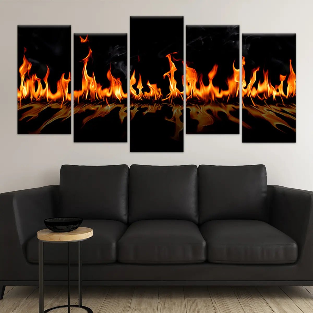 Fire Flames Wall Art-Stunning Canvas Prints