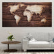 Wood Texture World Wall Art Canvas Print-Stunning Canvas Prints