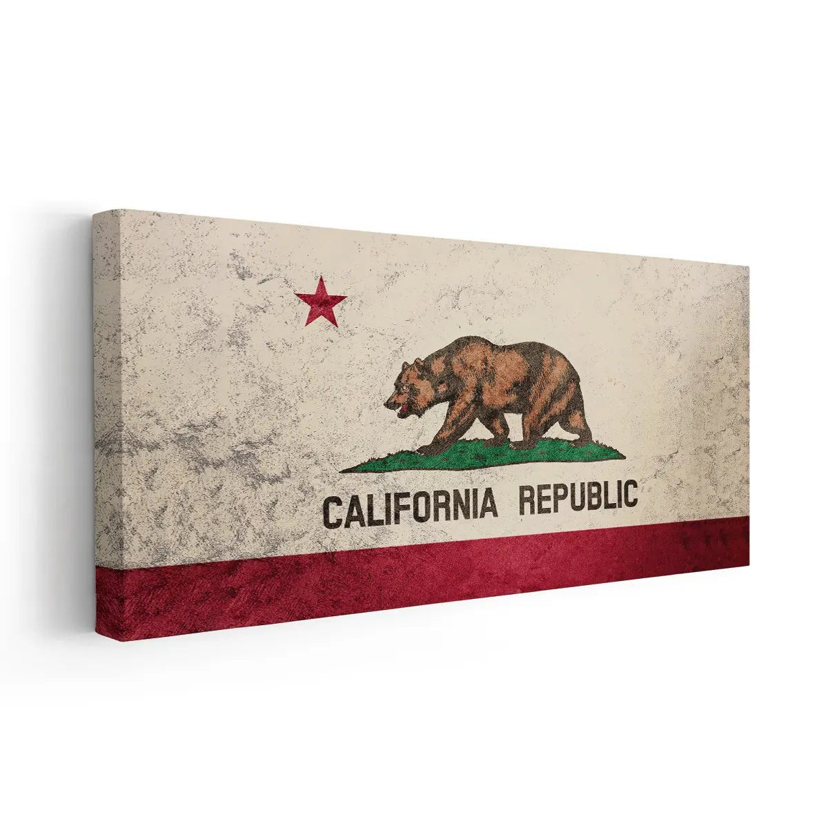 California State Flag Wall Art-Stunning Canvas Prints