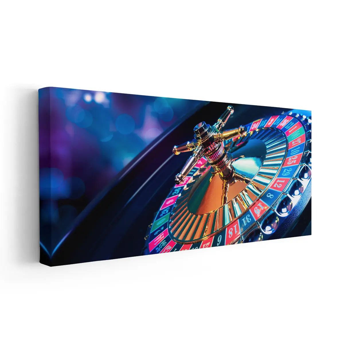 Casino Roulette Wheel Wall Art-Stunning Canvas Prints