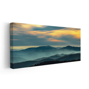 Clingsman Dome Sunset Wall Art Canvas-Stunning Canvas Prints