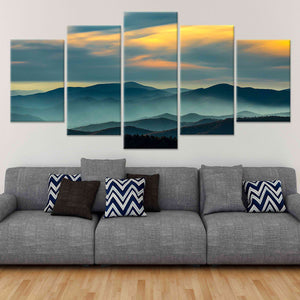 Clingsman Dome Sunset Wall Art Canvas-Stunning Canvas Prints