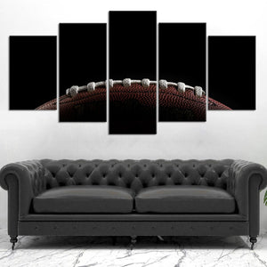 Football Laces Wall Art Canvas Print-Stunning Canvas Prints