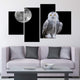 Black And White Owl Wall Art Canvas-Stunning Canvas Prints