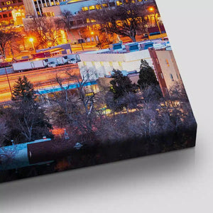 Colorado Springs Skyline Wall Art Canvas-Stunning Canvas Prints