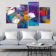 Large Colorful Abstract Strokes Wall Art For Living Room Wall-Stunning Canvas Prints