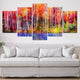 Colorful Autumn Trees Wall Art Canvas-Stunning Canvas Prints