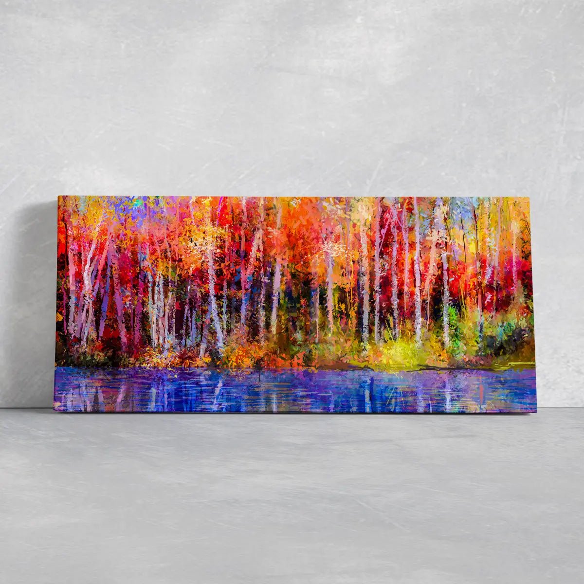 Colorful Autumn Trees Wall Art Canvas-Stunning Canvas Prints
