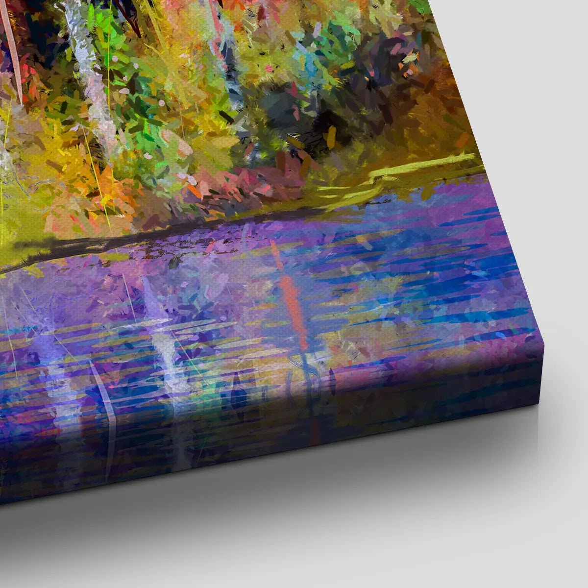 Colorful Autumn Trees Wall Art Canvas-Stunning Canvas Prints