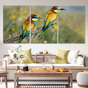 bird wall decor set of 3 -Stunning Canvas Prints