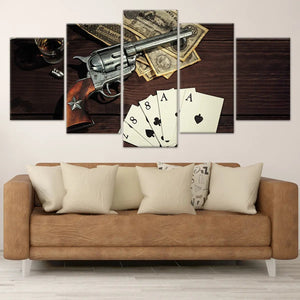 Gambling Wall Art Canvas Print-Stunning Canvas Prints