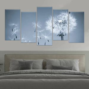 Flying Dandelion Wall Art Canvas Print-Stunning Canvas Prints