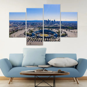 Dodger Stadium Wall Art Canvas Print-Stunning Canvas Prints