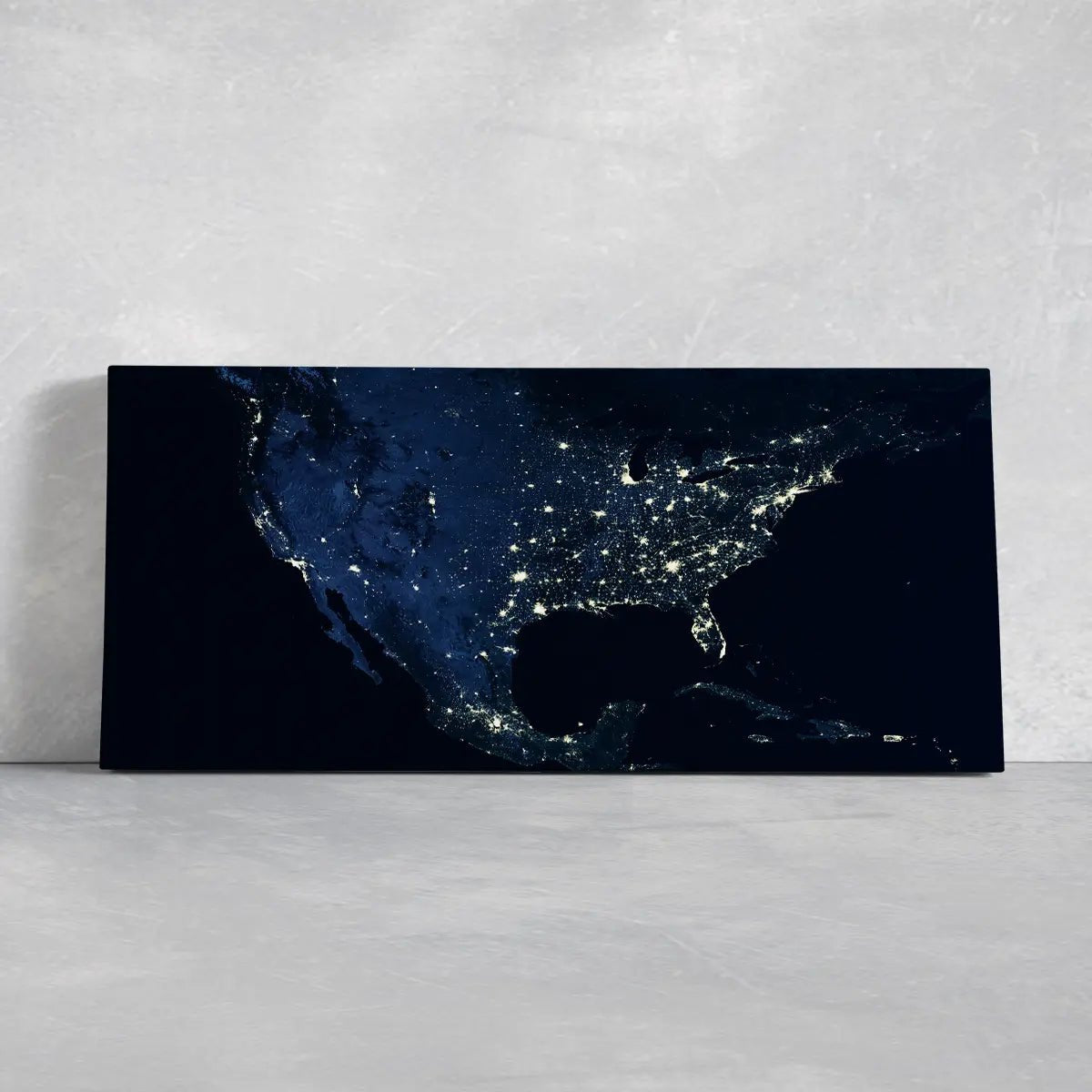 America Map Wall Art Canvas Print-Stunning Canvas Prints