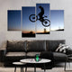 Extreme Mountain Bike Wall Art Canvas Print-Stunning Canvas Prints