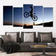 Extreme Mountain Bike Wall Art Canvas Print-Stunning Canvas Prints