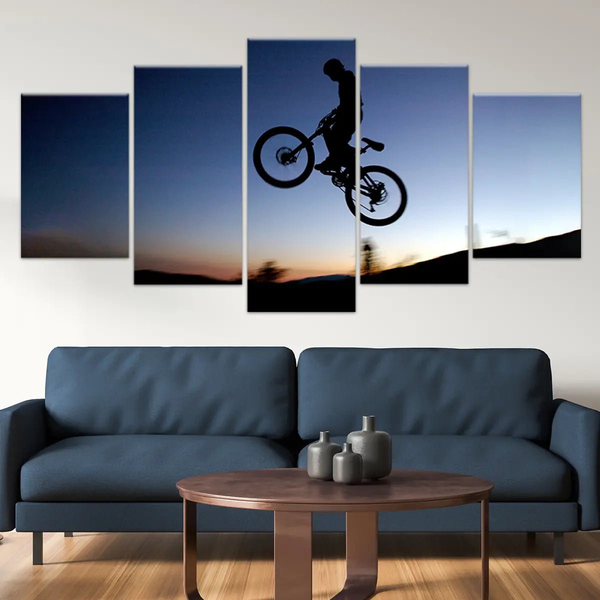 Extreme Mountain Bike Wall Art Canvas Print-Stunning Canvas Prints