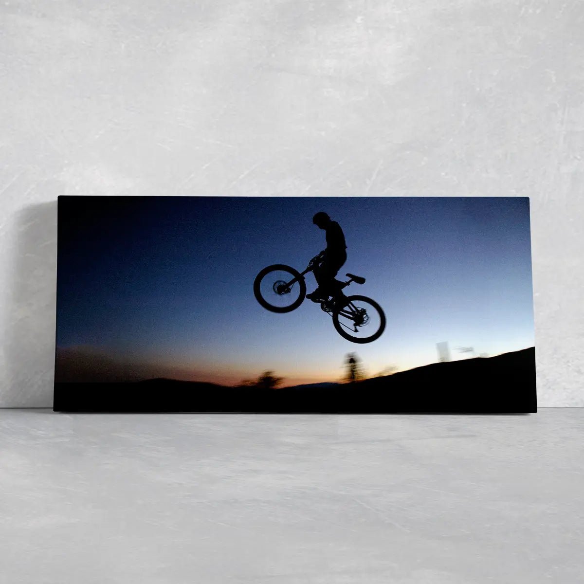 Extreme Mountain Bike Wall Art Canvas Print-Stunning Canvas Prints