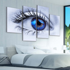 Blue Eye Wall Art Canvas Print-Stunning Canvas Prints