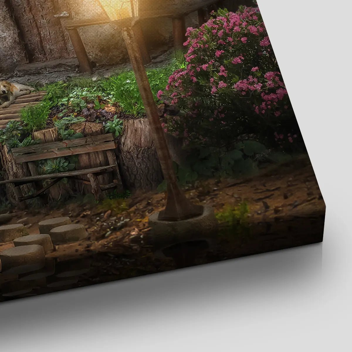 Fairy Tale Cottage Wall Art Canvas-Stunning Canvas Prints