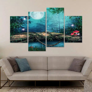 Fairy Forest Wall Art Canvas Print-Stunning Canvas Prints