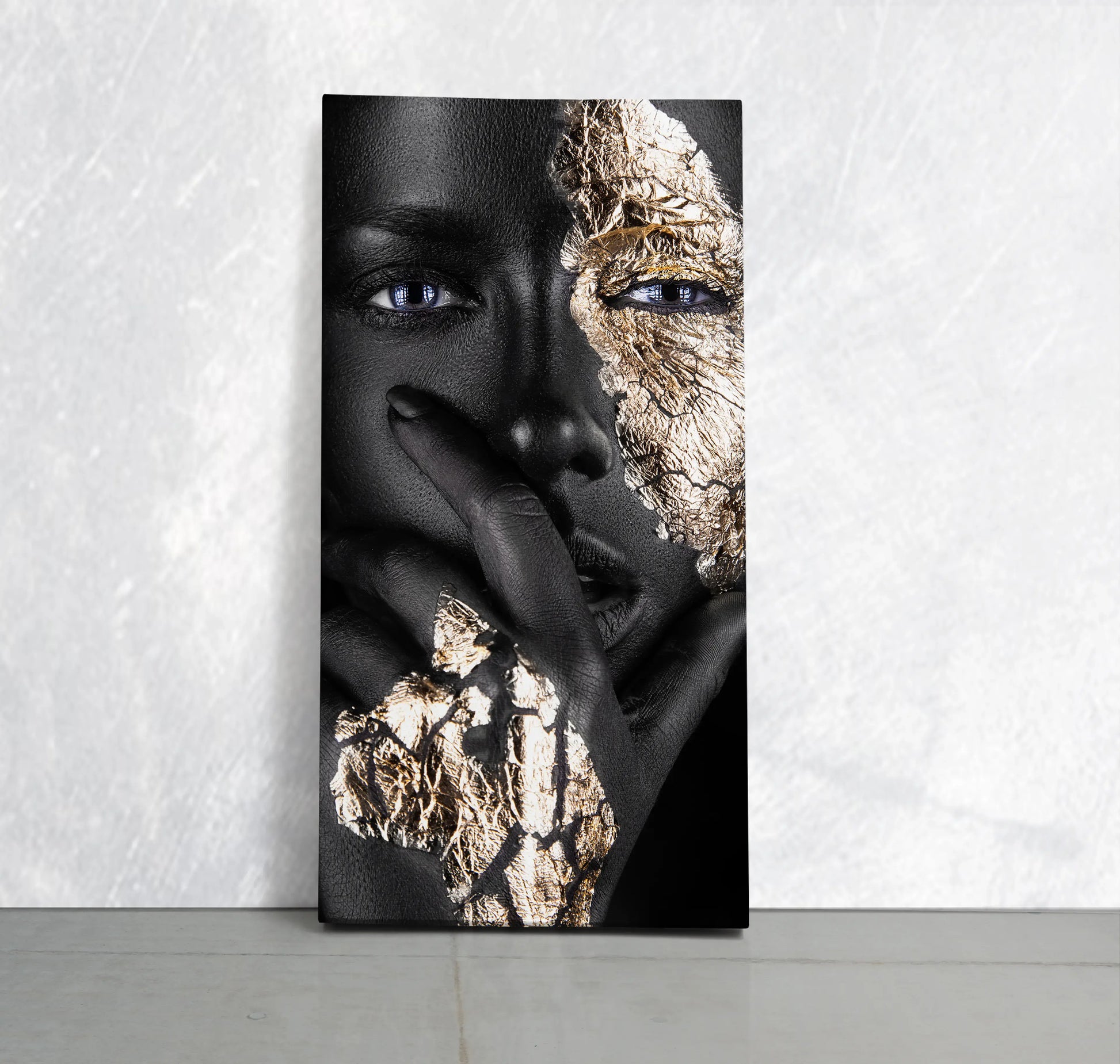 Metallic Make Up Wall Art Canvas Print-Stunning Canvas Prints