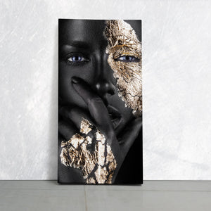 Metallic Make Up Wall Art Canvas Print-Stunning Canvas Prints