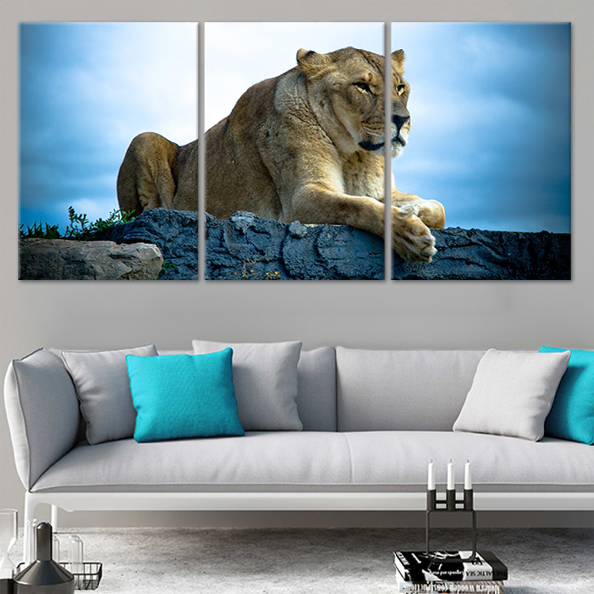 Lioness Wall Art Canvas-Stunning Canvas Prints