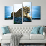 Lioness Wall Art Canvas-Stunning Canvas Prints