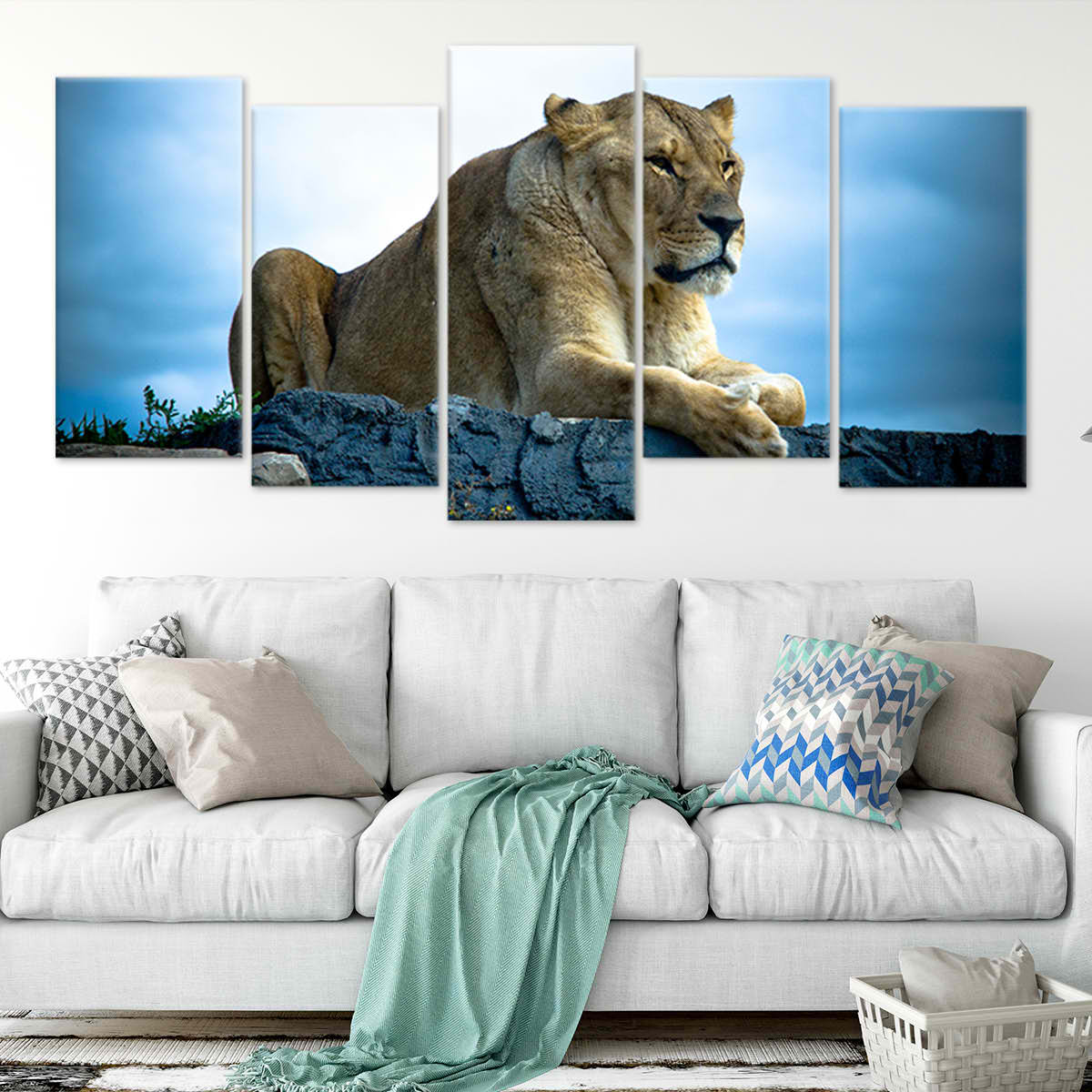 Lioness Wall Art Canvas-Stunning Canvas Prints