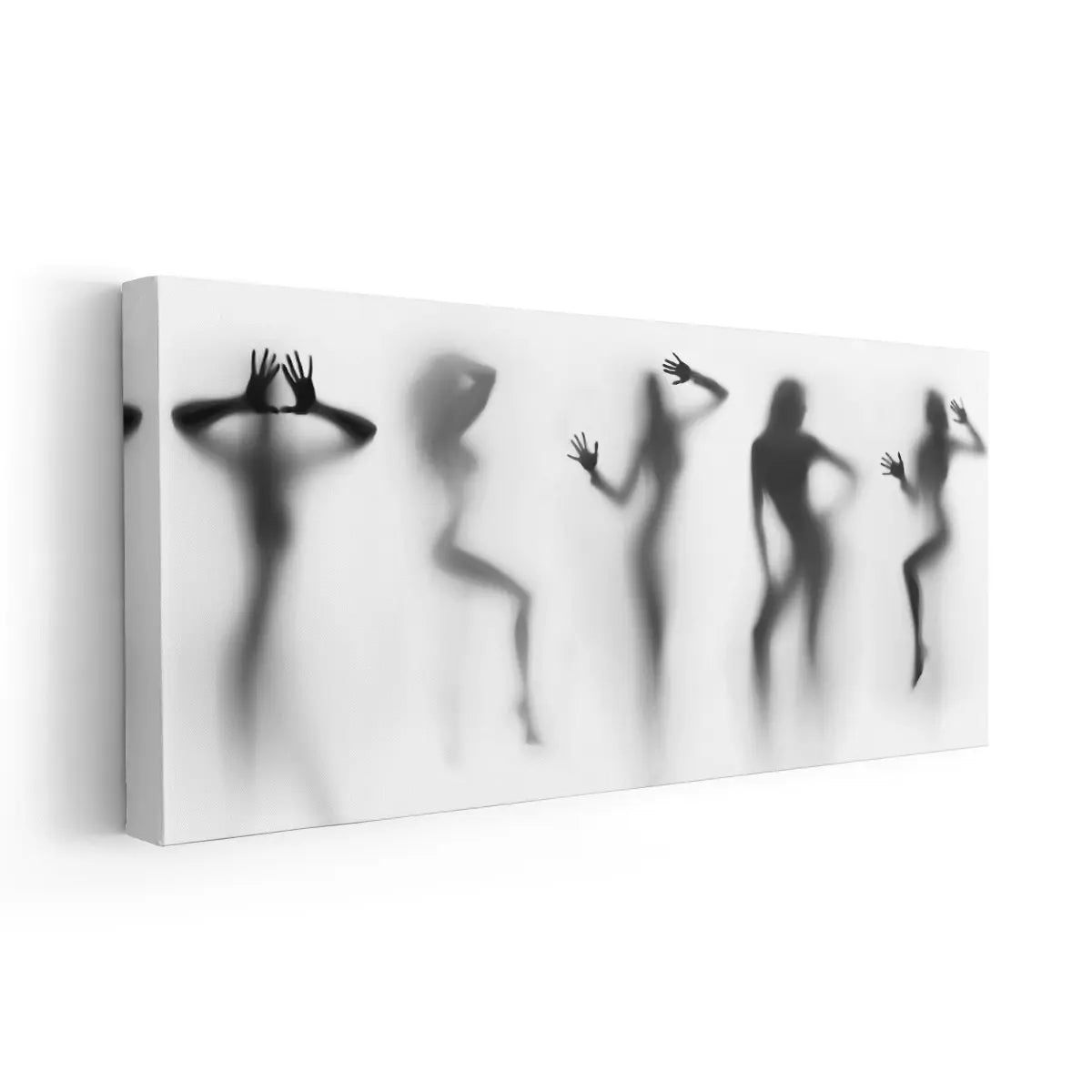 Females Silhouette Wall Art Canvas Print-Stunning Canvas Prints