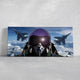 Fighter Jet Pilot Wall Art Canvas Print-Stunning Canvas Prints