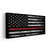 Firefighter Flag Wall Art-Stunning Canvas Prints