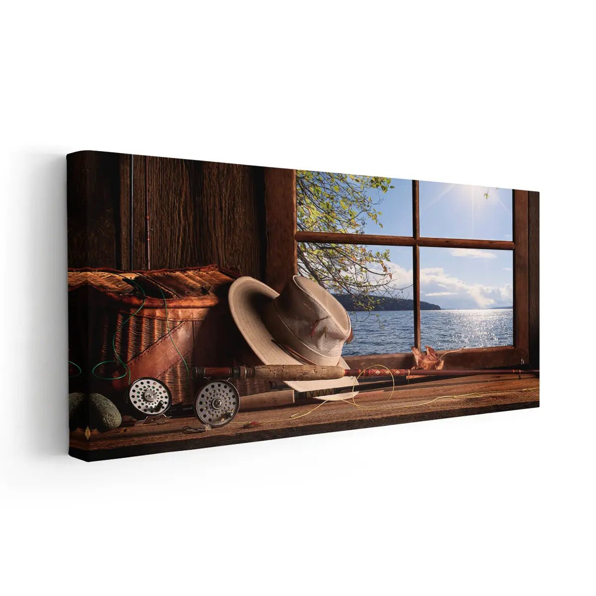 Fishing Equipment Wall art-Stunning Canvas Prints