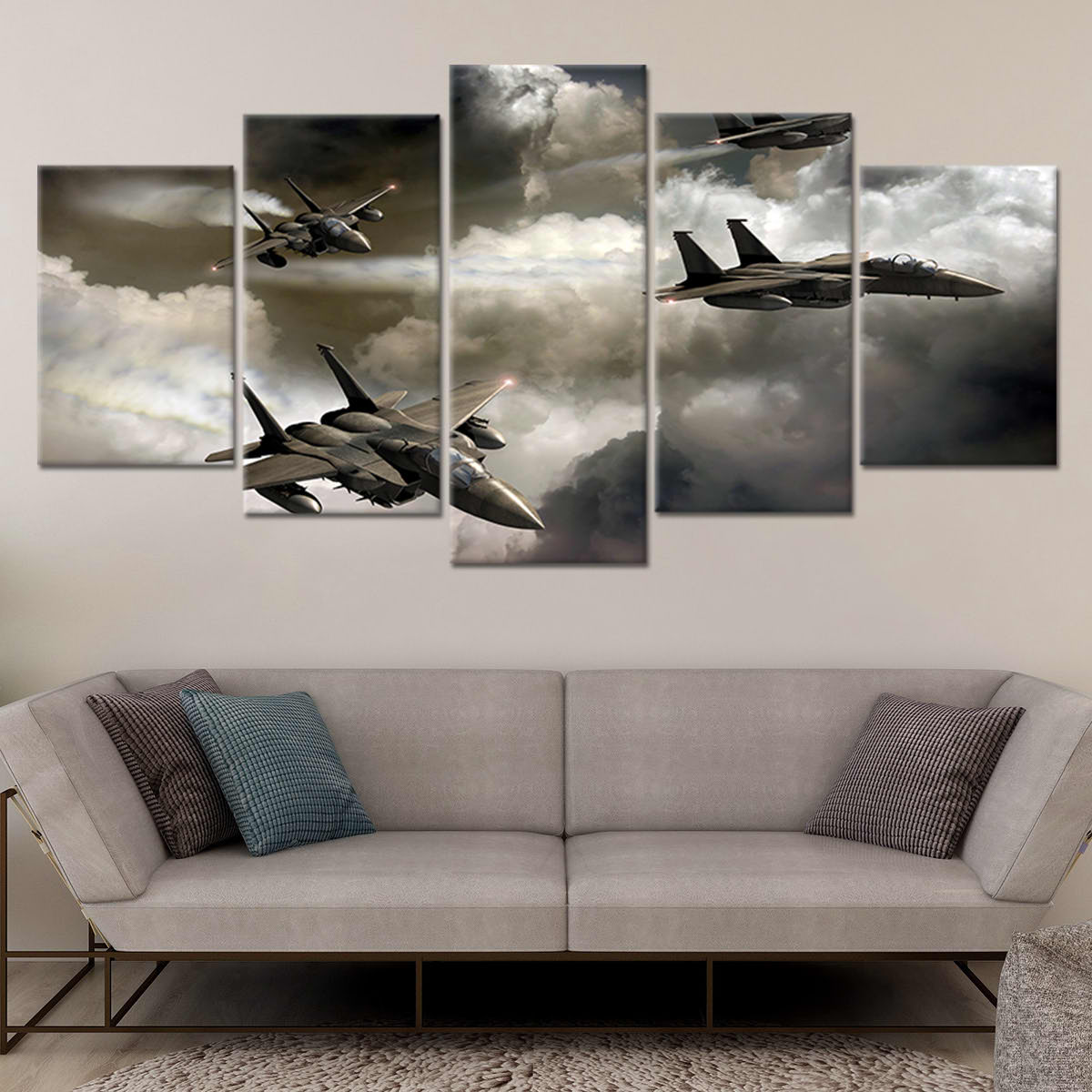 F-15 Strike Eagle Aircrafts Wall Art-Stunning Canvas Prints