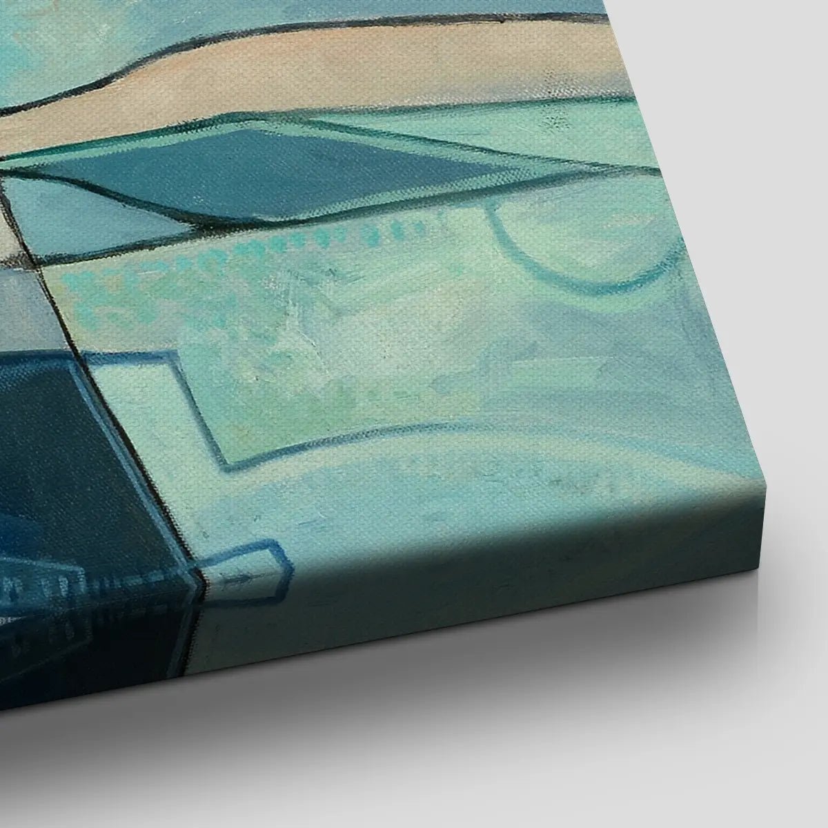Geometric Orca Whales Wall Art Canvas-Stunning Canvas Prints