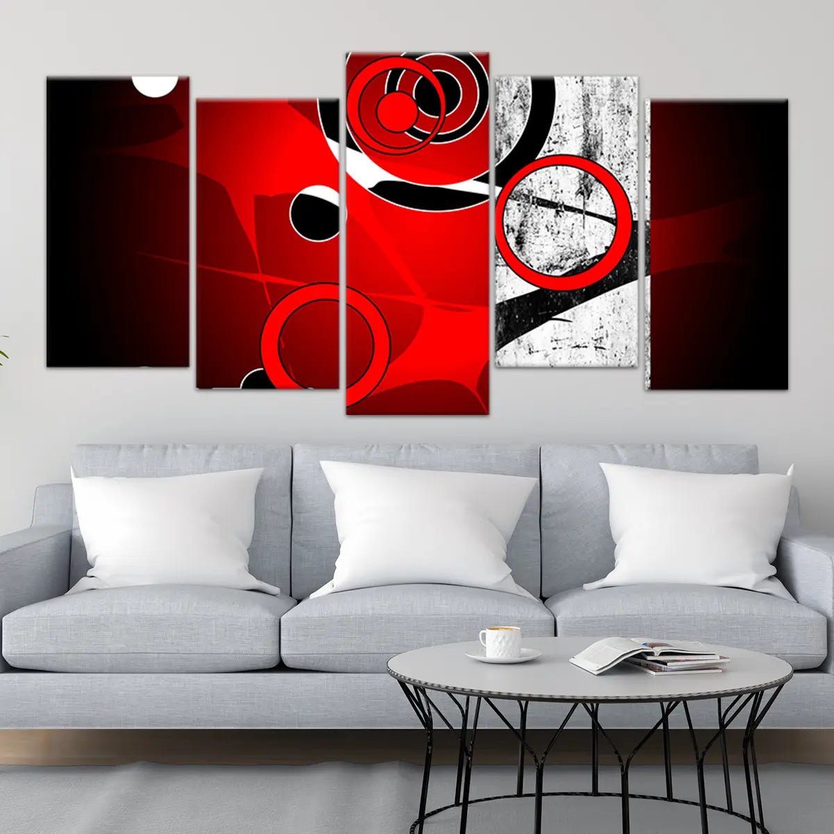 Abstract Geometric Shapes Wall Art-Stunning Canvas Prints