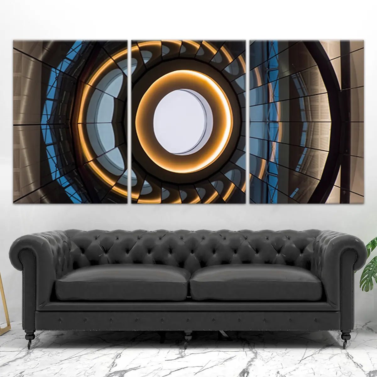 Circular Abstract Wall Art Canvas Print-Stunning Canvas Prints